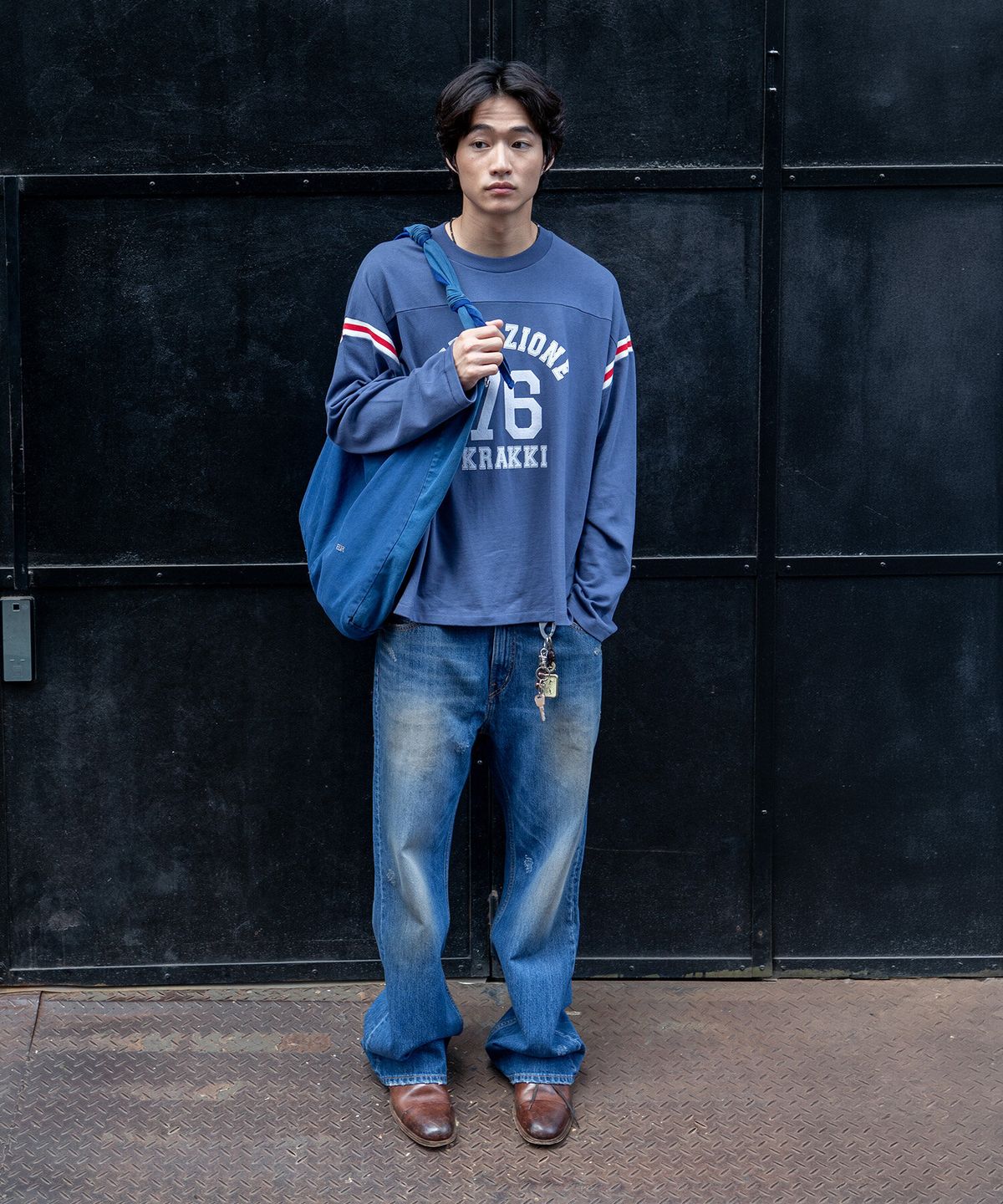 크래키(KRAKKI) [Men] Bootcut Denim_Indigo [KR265PMN421]