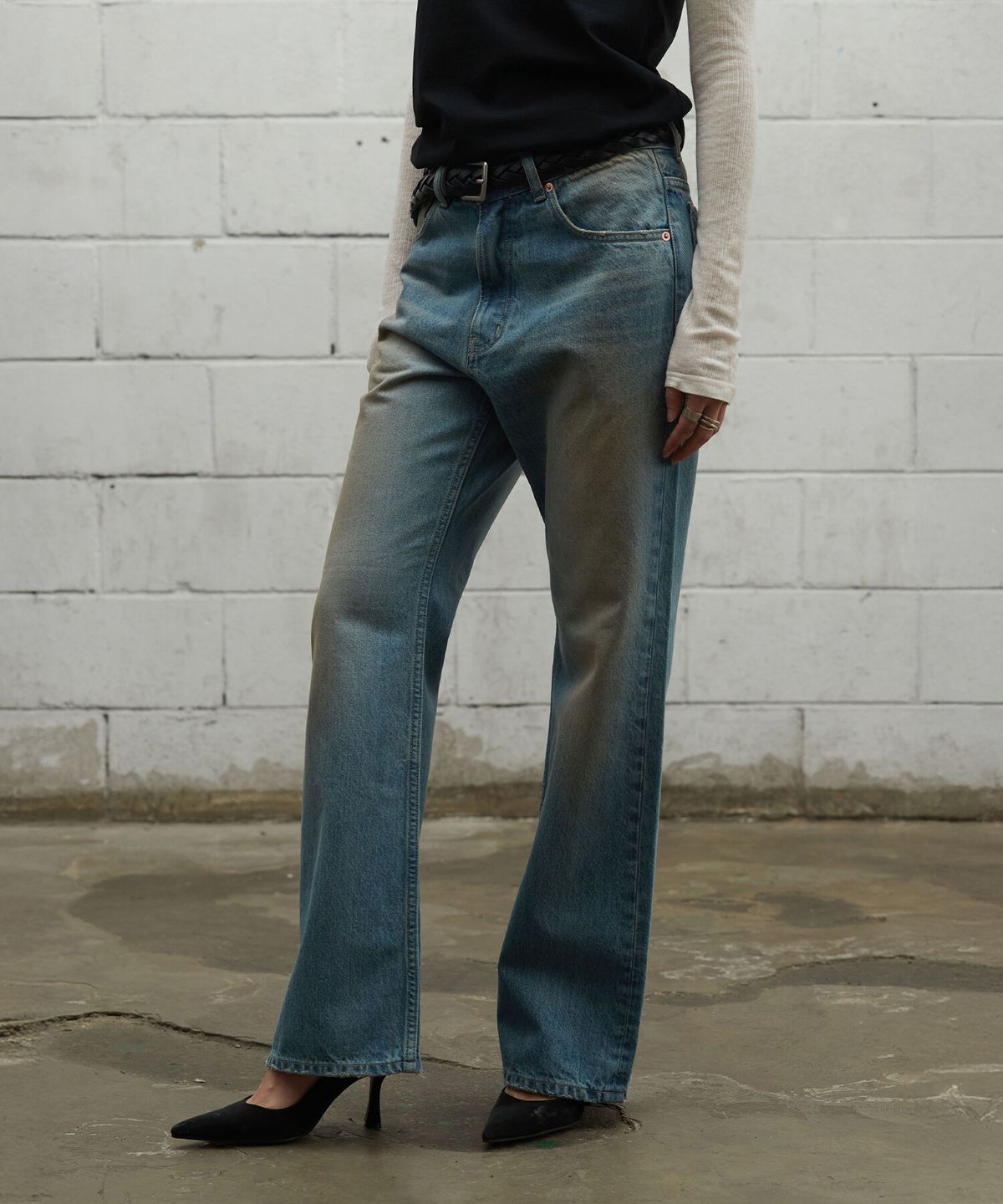 크래키(KRAKKI) [Women] Bootcut Denim_L/Indigo [KR265PWN422]