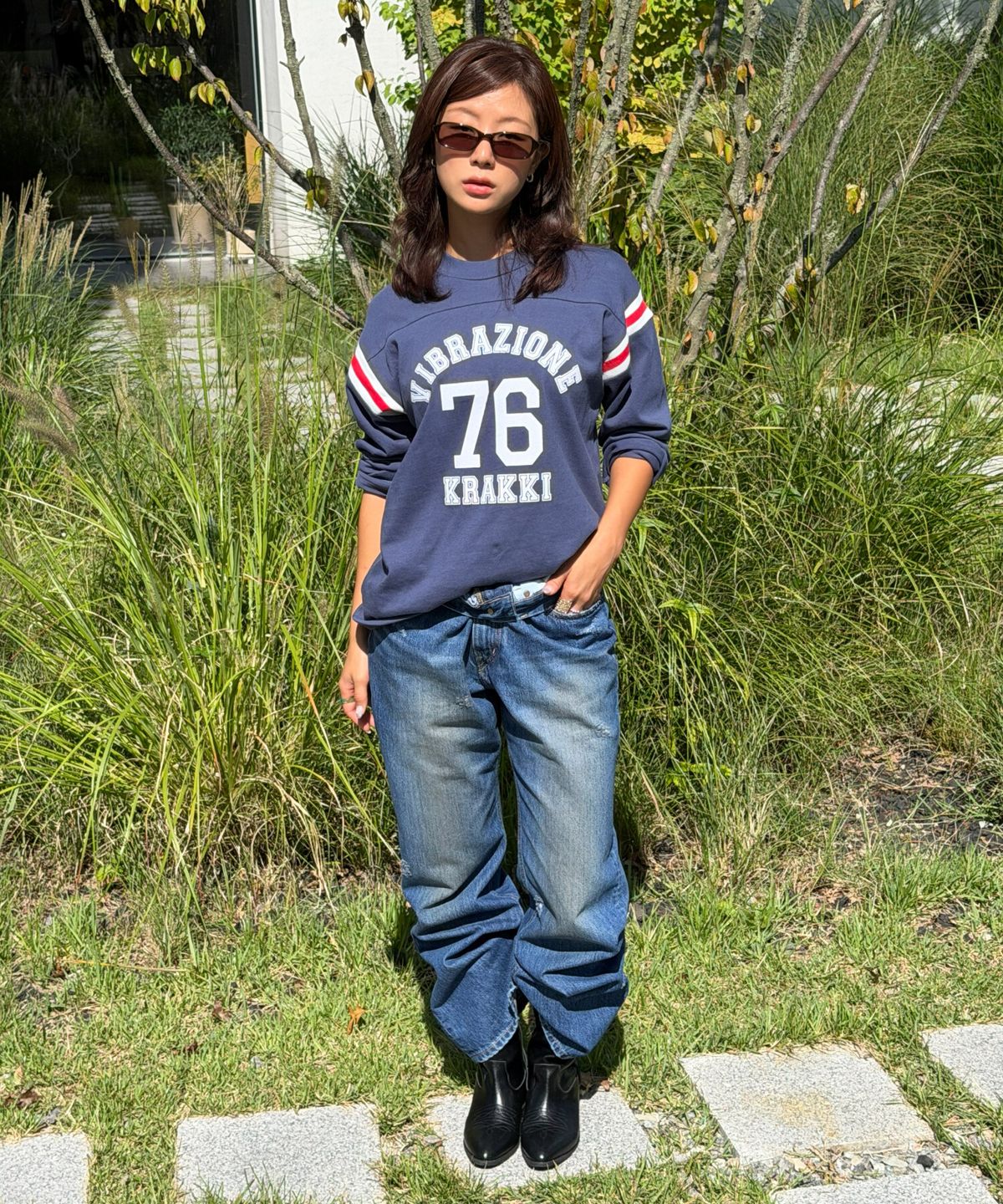 크래키(KRAKKI) [Women] Bootcut Denim_Indigo [KR265PWN421]