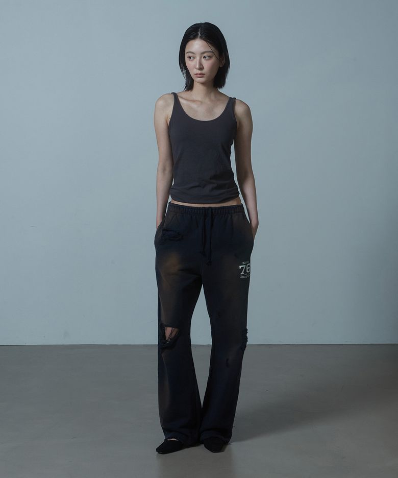 [Unisex] Vintage Sweatpants_Navy [KR265PUP412]