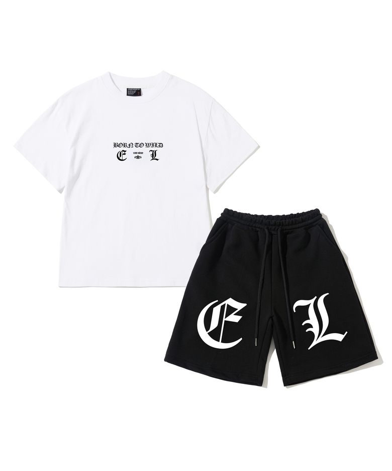 [SET] EY 에이션트 반팔티&버뮤다팬츠 키즈 상하복 세트