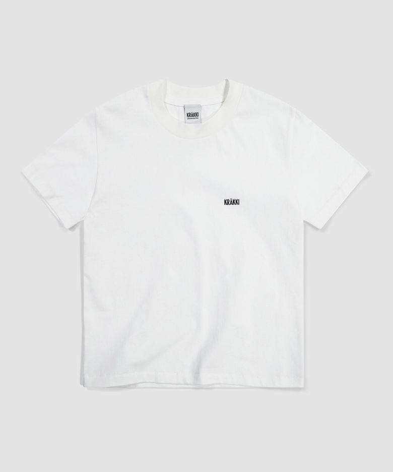 [Women] Basic Logo Tee_White [KR265PWT402]