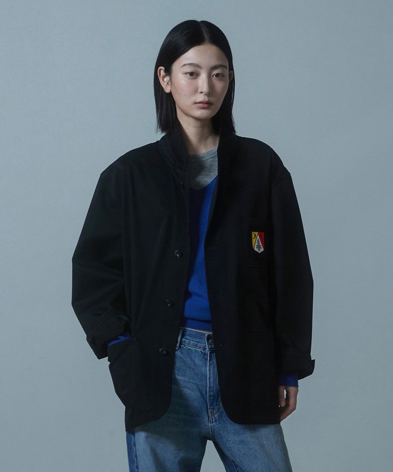 [Unisex] Work Jacket_Black [KR265PUJ401]
