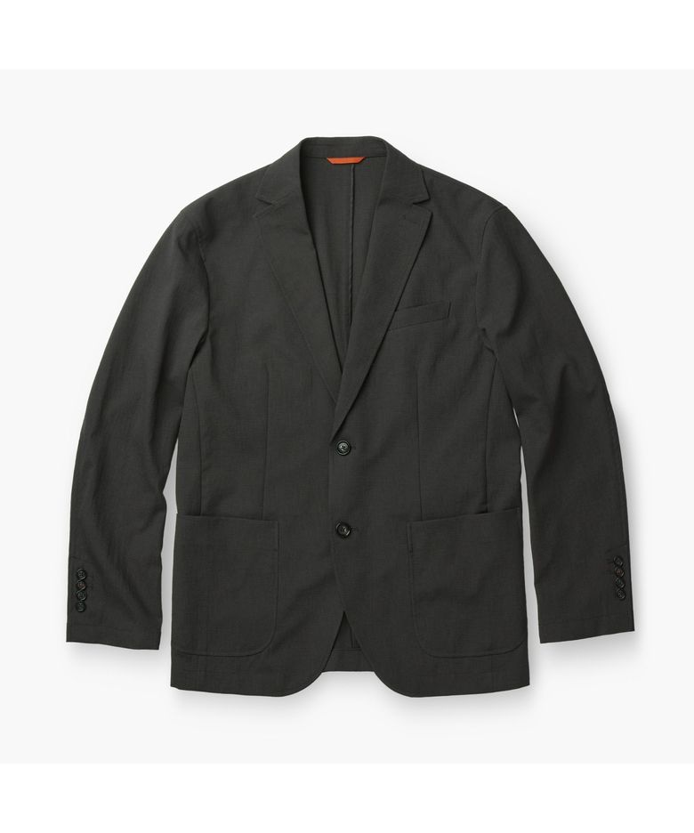 [Imported Fabric] 솔리드 셋업 자켓 AHJAM26501GYD
