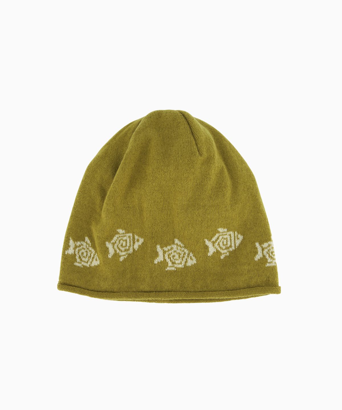 헬로 선라이즈(HELLO SUNRISE) HS Fish Logo Beanie_Olive