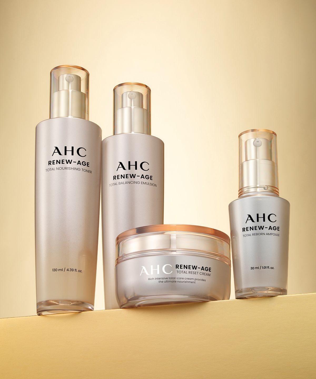 에이에이치씨(AHC) 리뉴에이지 토탈 4종 기프트 세트
