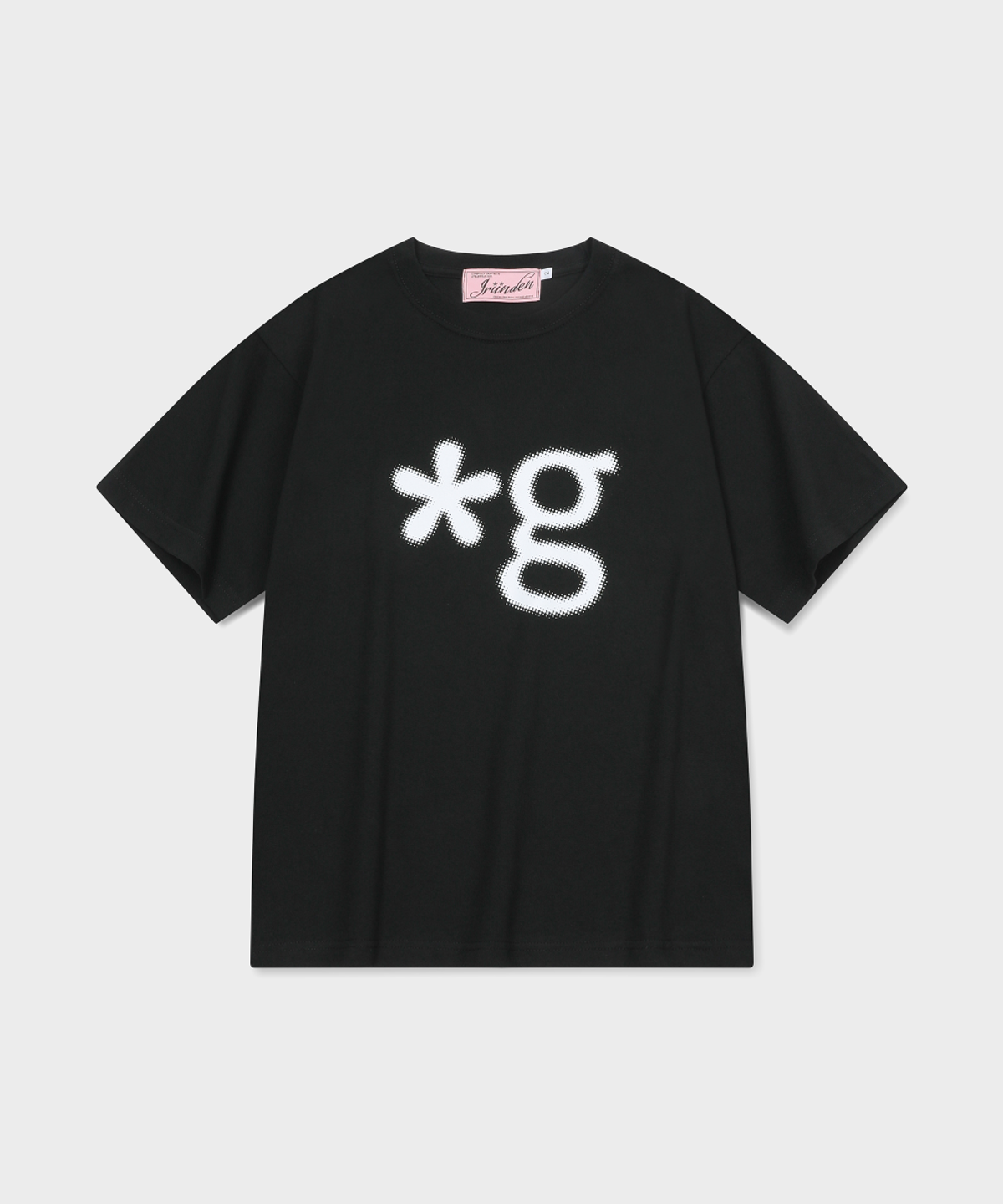 글런든(GRUNDEN) DOT LOGO T-SHIRT (BLACK)