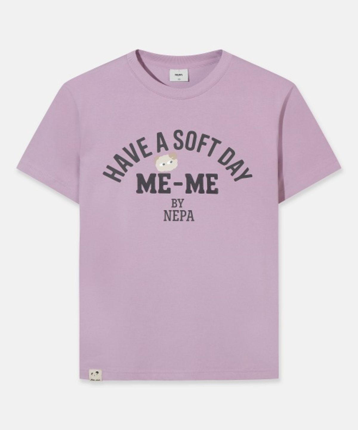 네파(NEPA) 7MD5357 공용 그린마인드 메-메 아치 그래픽 반팔 라운드 티셔츠