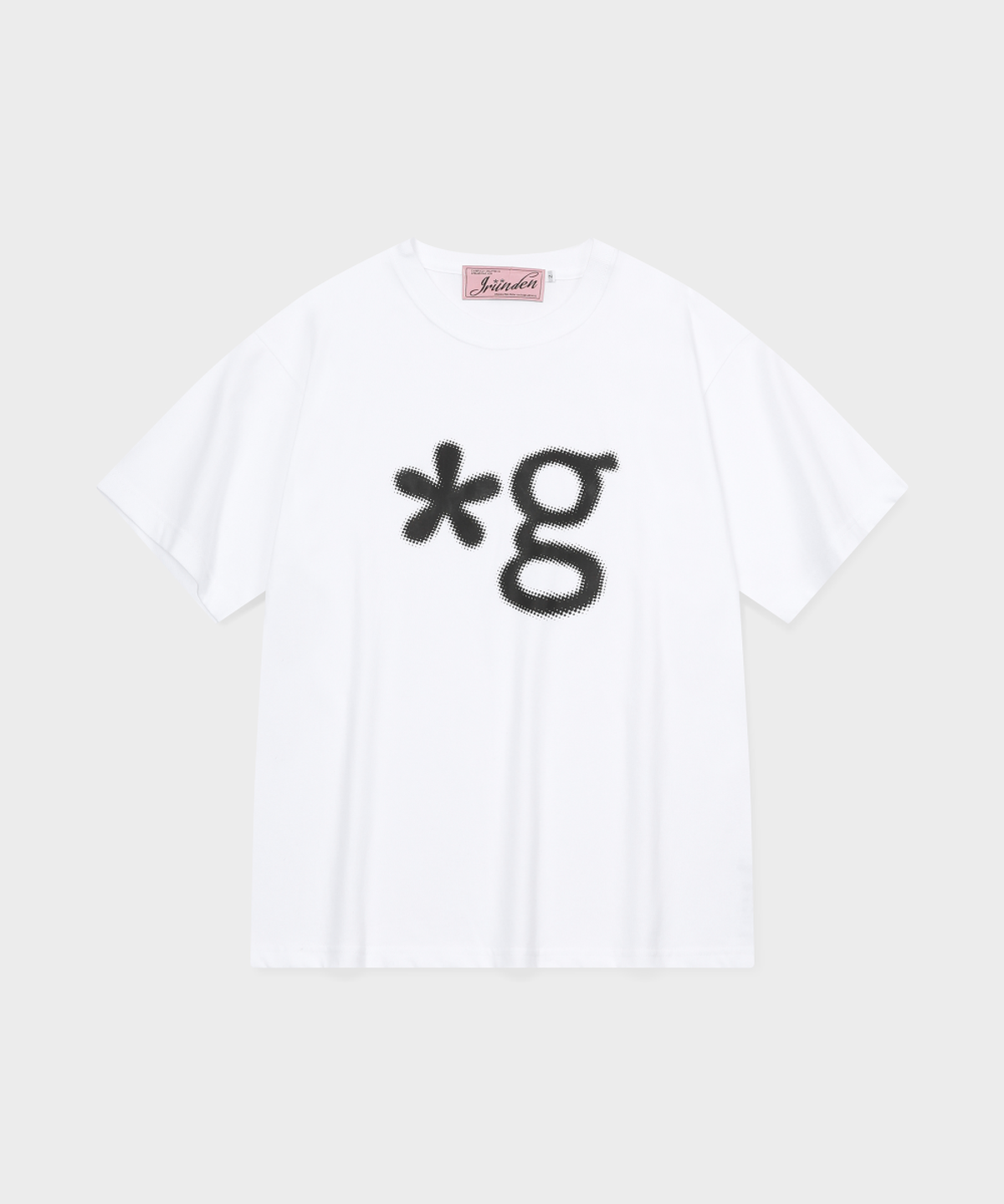 글런든(GRUNDEN) DOT LOGO T-SHIRT (WHITE)