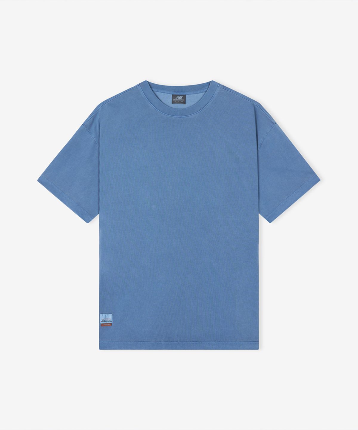뉴발란스(NEW BALANCE) NBNEG21453 / UNI 에센셜 시그니처 다잉 반팔티 (DYEING BLUE)