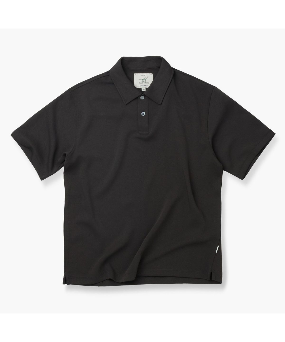 헨리코튼(HENRY COTTONS) [Imported  Fabric] 우븐 카라 반팔 티셔츠 AHTAM26401BRX