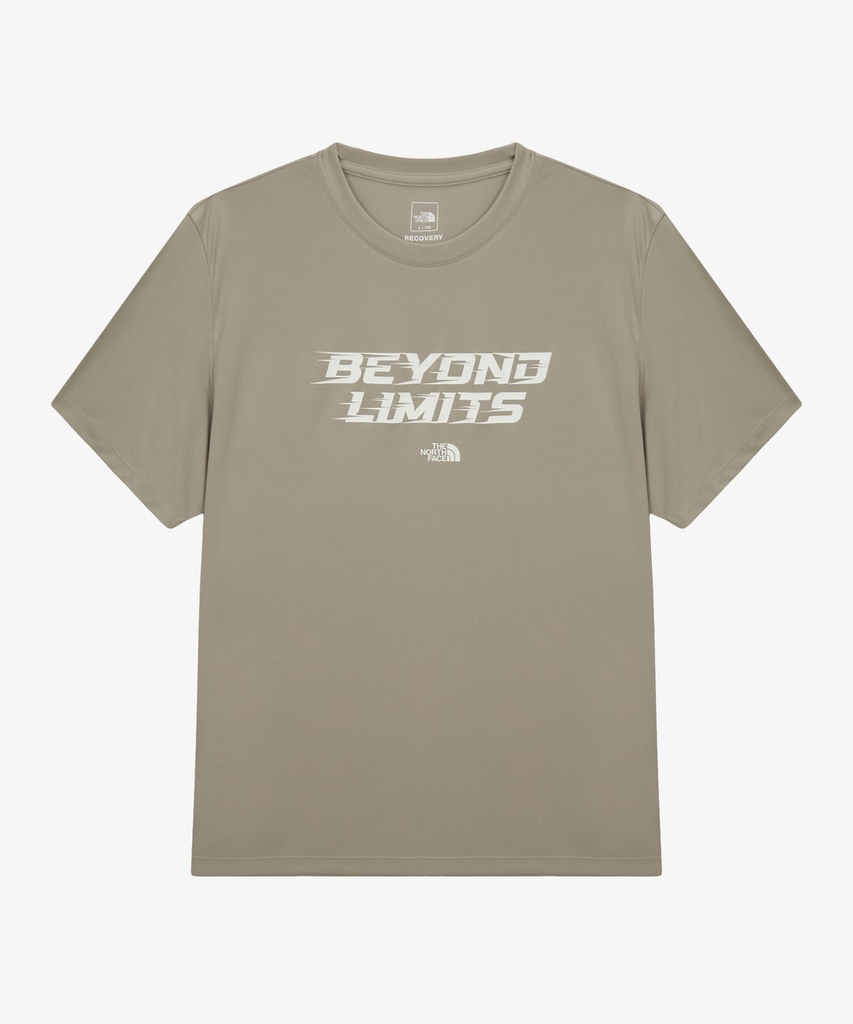 노스페이스(THE NORTH FACE) NT7US18D 남성 리커버리 그래픽 반팔 티 LATTE