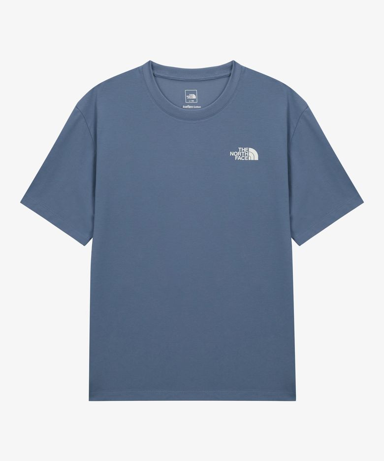 NT7US19D 남성 프로스텔 반팔 티 GRAYISH BLUE