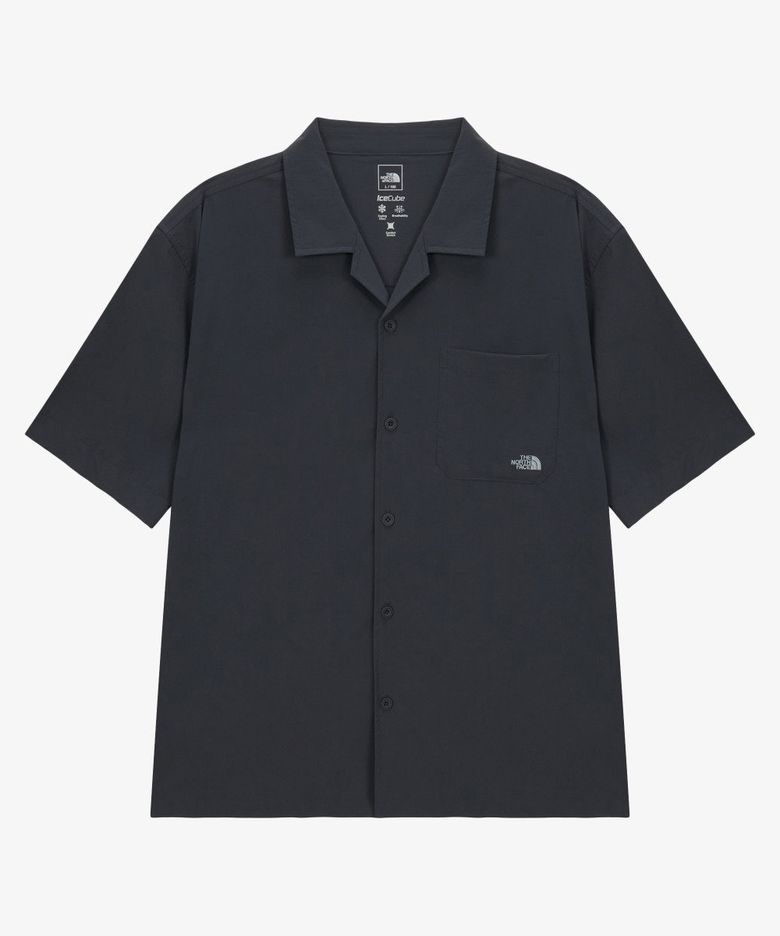 NH8SS20B 남성 아이스큐브 반팔 셔츠 METAL GRAY