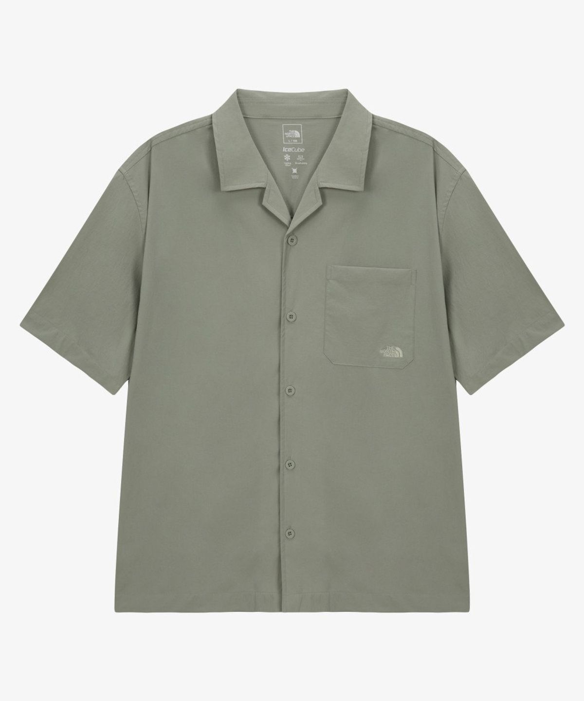 노스페이스(THE NORTH FACE) NH8SS20C 남성 아이스큐브 반팔 셔츠 HERB GARDEN