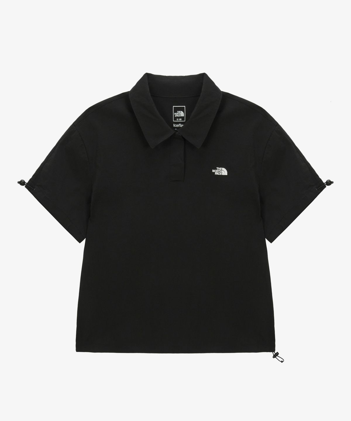 노스페이스(THE NORTH FACE) NT7PS45A 여성 프로스트 반팔 폴로 BLACK