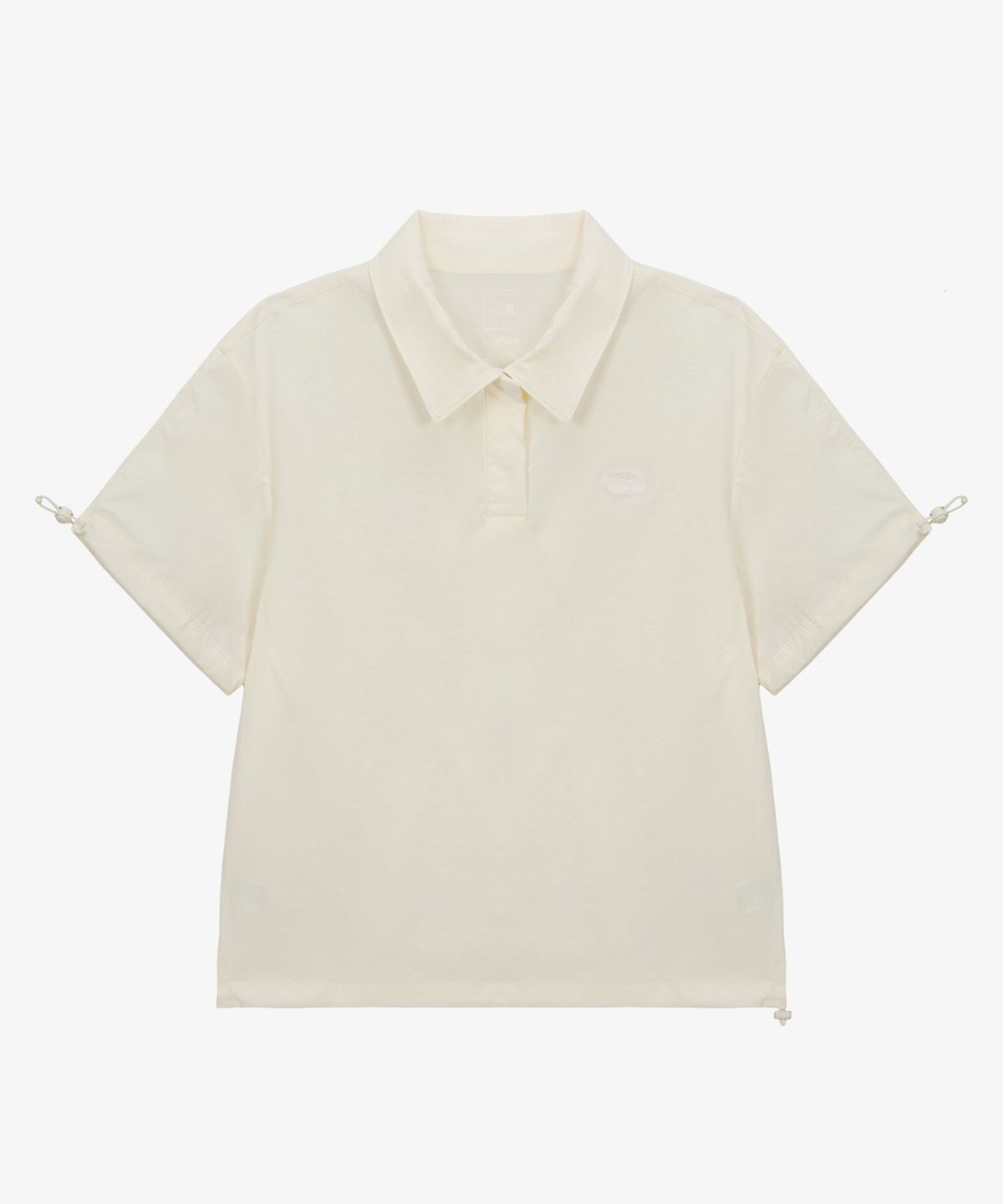 노스페이스(THE NORTH FACE) NT7PS45C 여성 프로스트 반팔 폴로 CREAM