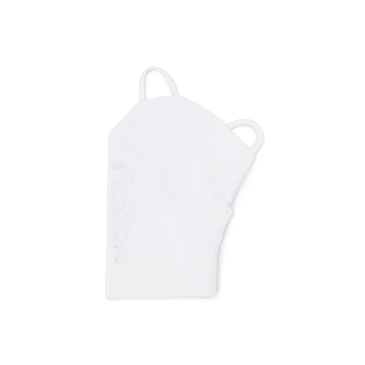 말본 골프(MALBON GOLF) 말본 로고 포인트 쿨링 핸드커버 WHITE