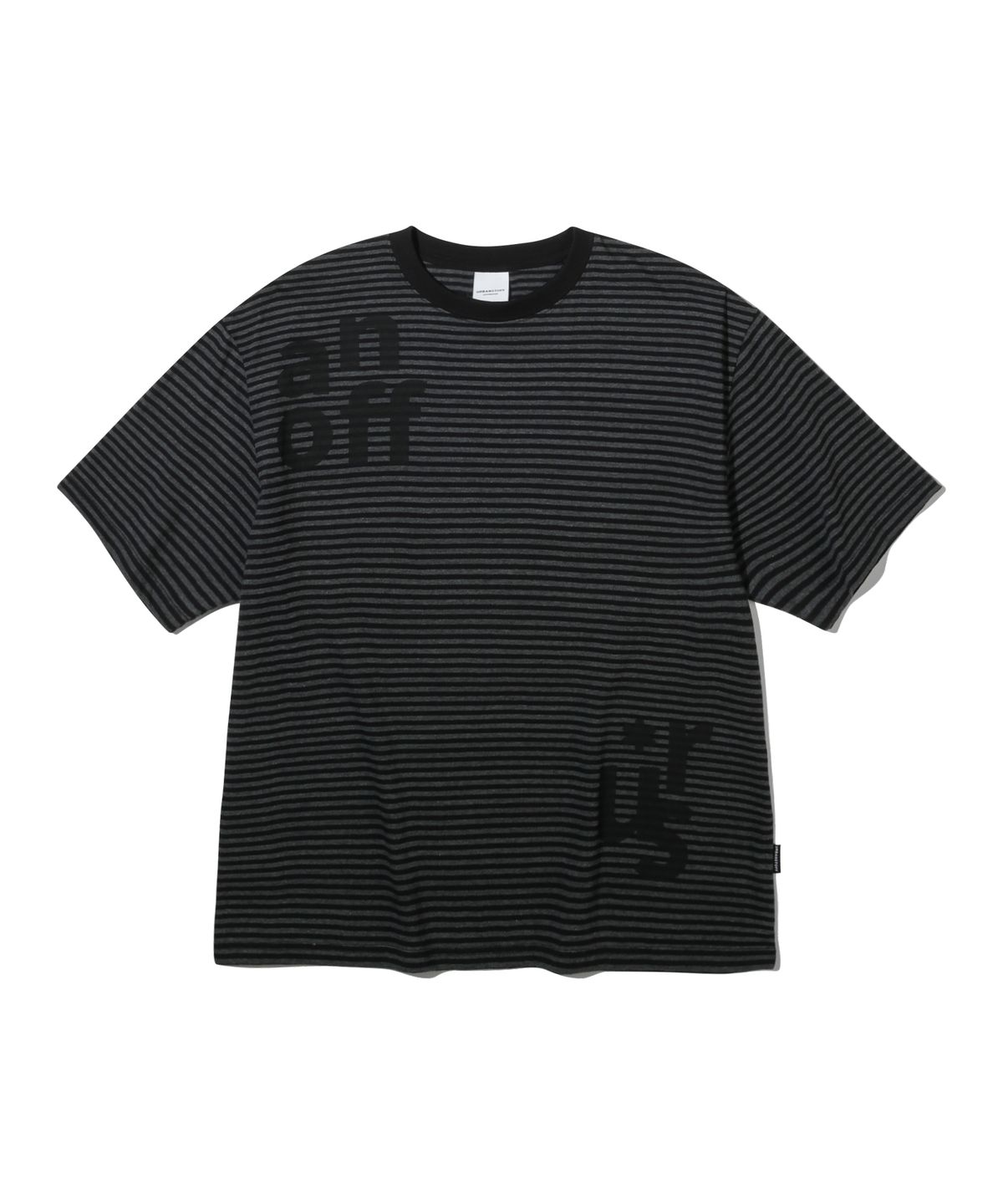어반스터프(URBANSTOFF) 시프트 레터 티 (블랙)