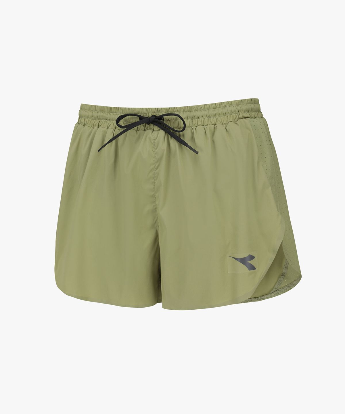 디아도라(diadora) FIBRAZERO 수퍼 라이트 2.5인치 스플릿 쇼츠 우먼 KHAKI