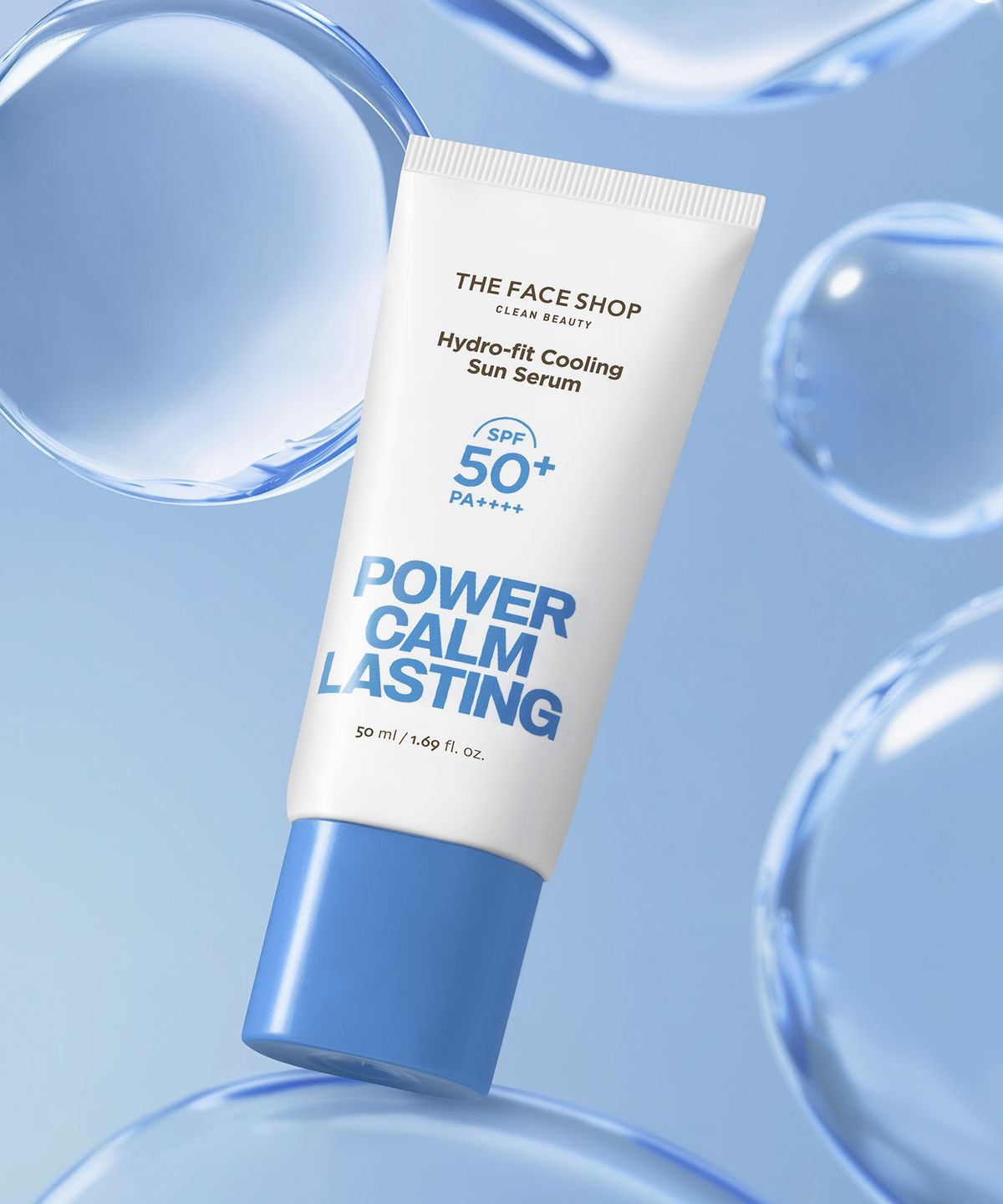 더페이스샵(THE FACE SHOP) 더페이스샵 파워캄래스팅 수분핏 쿨링 선세럼 50ml