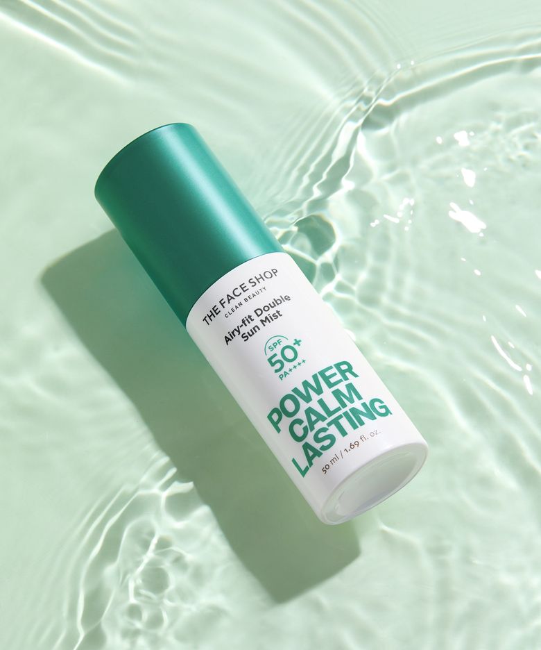 더페이스샵 파워캄래스팅 에어리핏 더블 선미스트 50ml