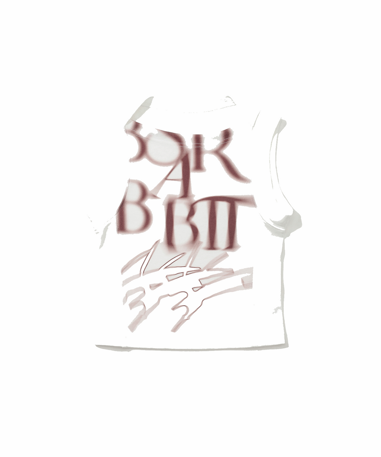 우먼스 크롭 슬리블리스 티셔츠 화이트