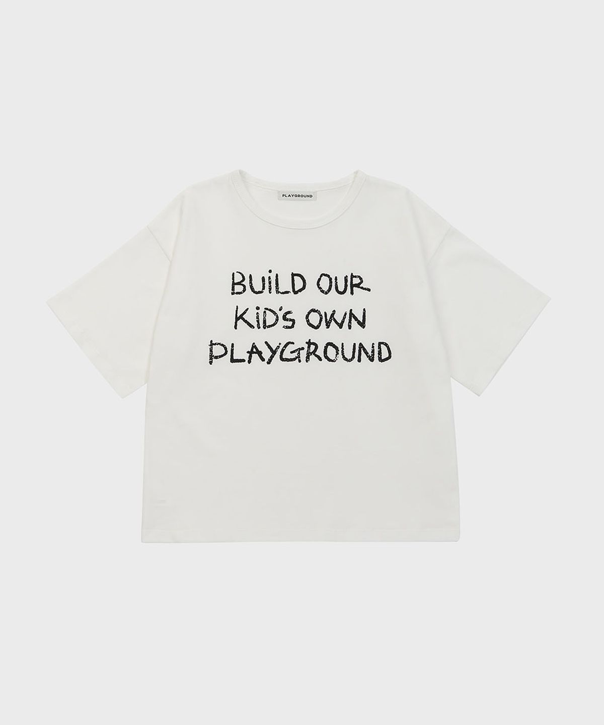 플레이그라운드(PLAYGROUND) PG Overfit Tee-White