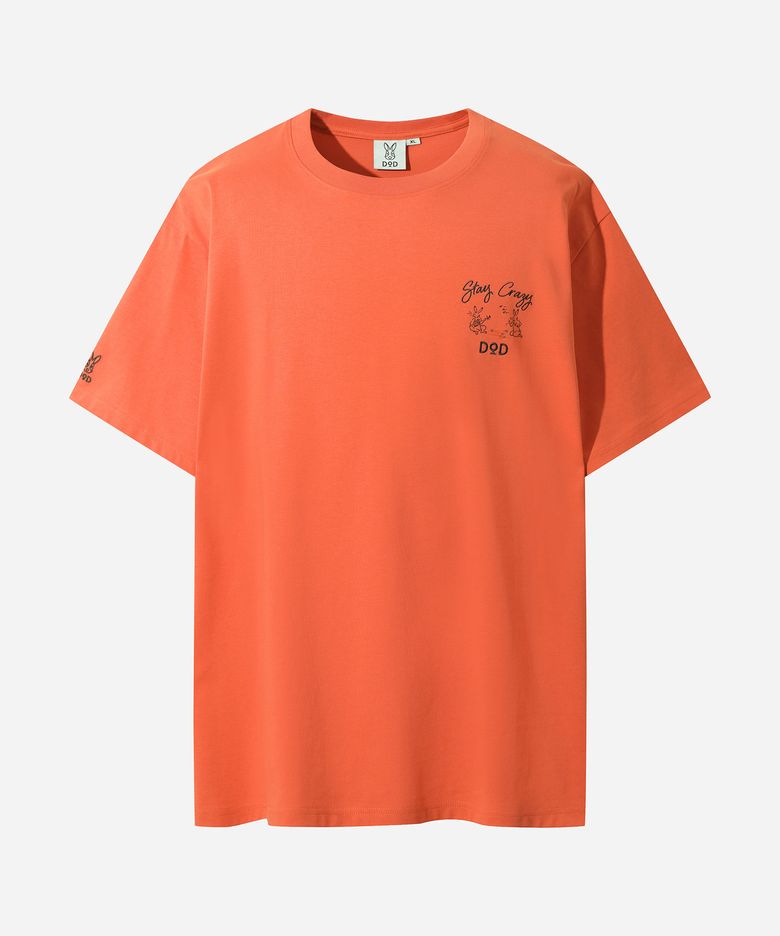 토락원 키노코 반팔 티셔츠(ORANGE)