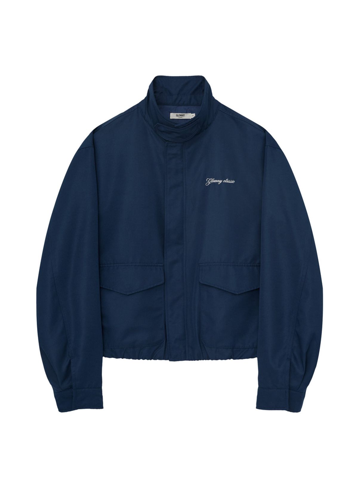 글로니(GLOWNY) G SOFT BLOUSON JACKET (NAVY)