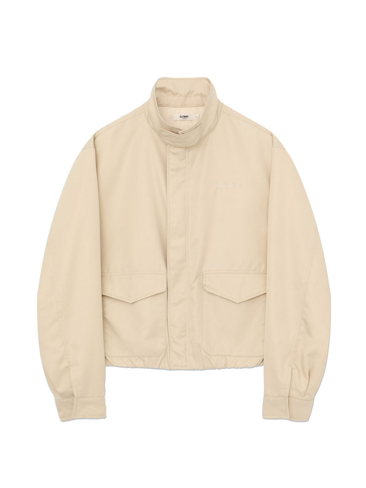 글로니(GLOWNY) G SOFT BLOUSON JACKET (BEIGE)