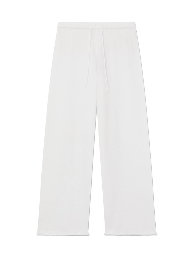 G HUG KNIT PANTS (WHITE)