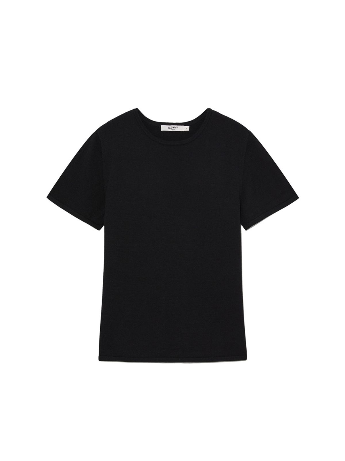 글로니(GLOWNY) G BABY KNIT TEE (BLACK)