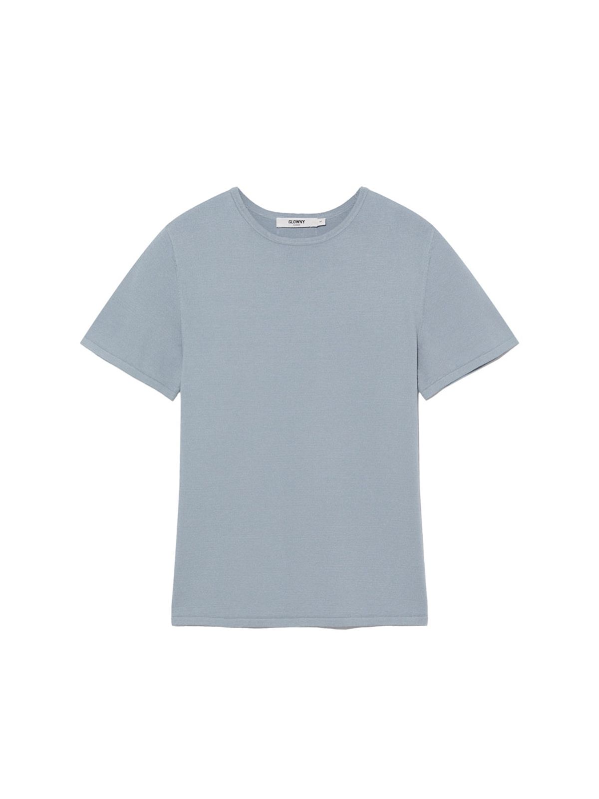 글로니(GLOWNY) G BABY KNIT TEE (DUST BLUE)