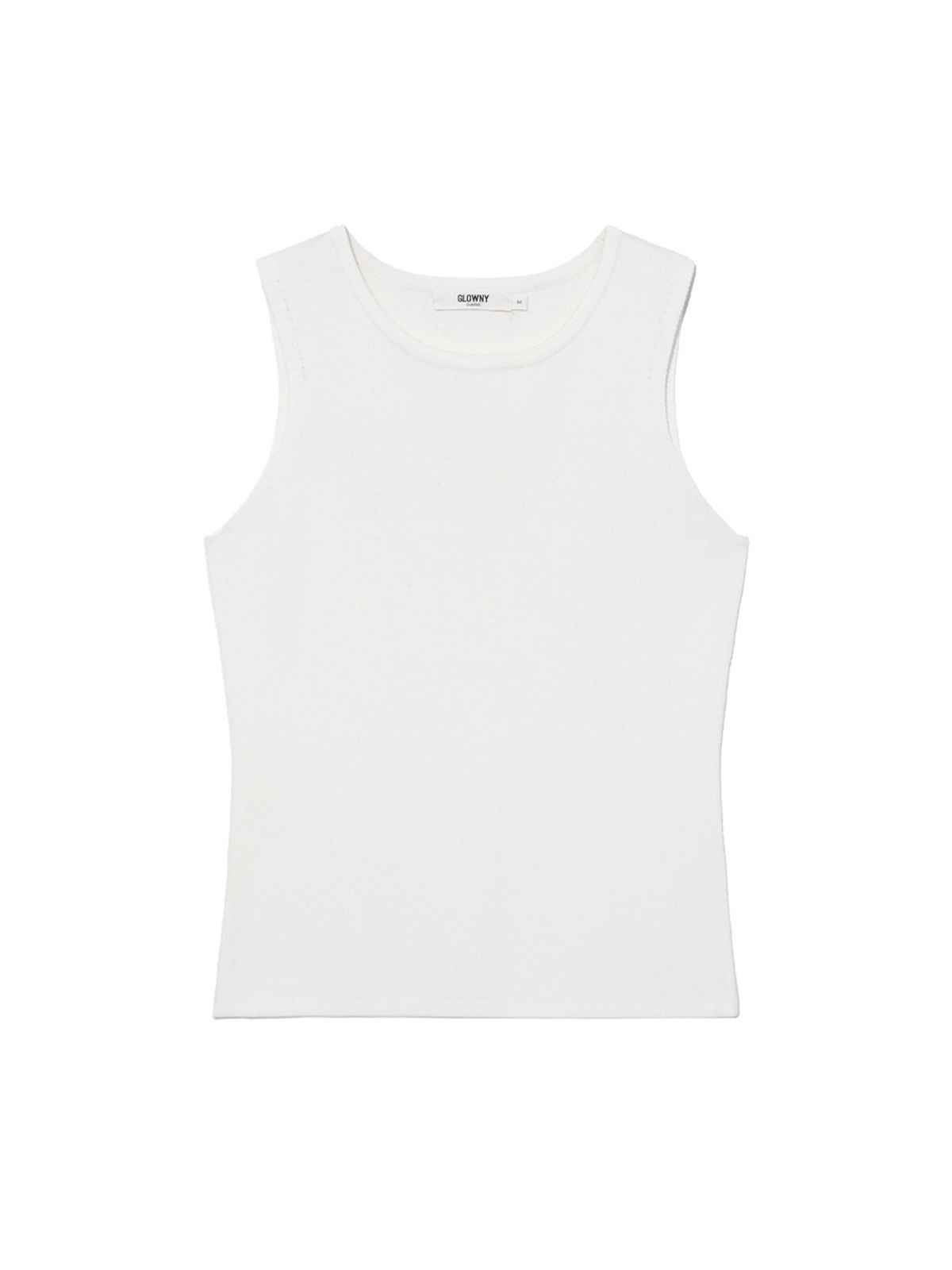 글로니(GLOWNY) G REST KNIT SLEEVELESS (WHITE)