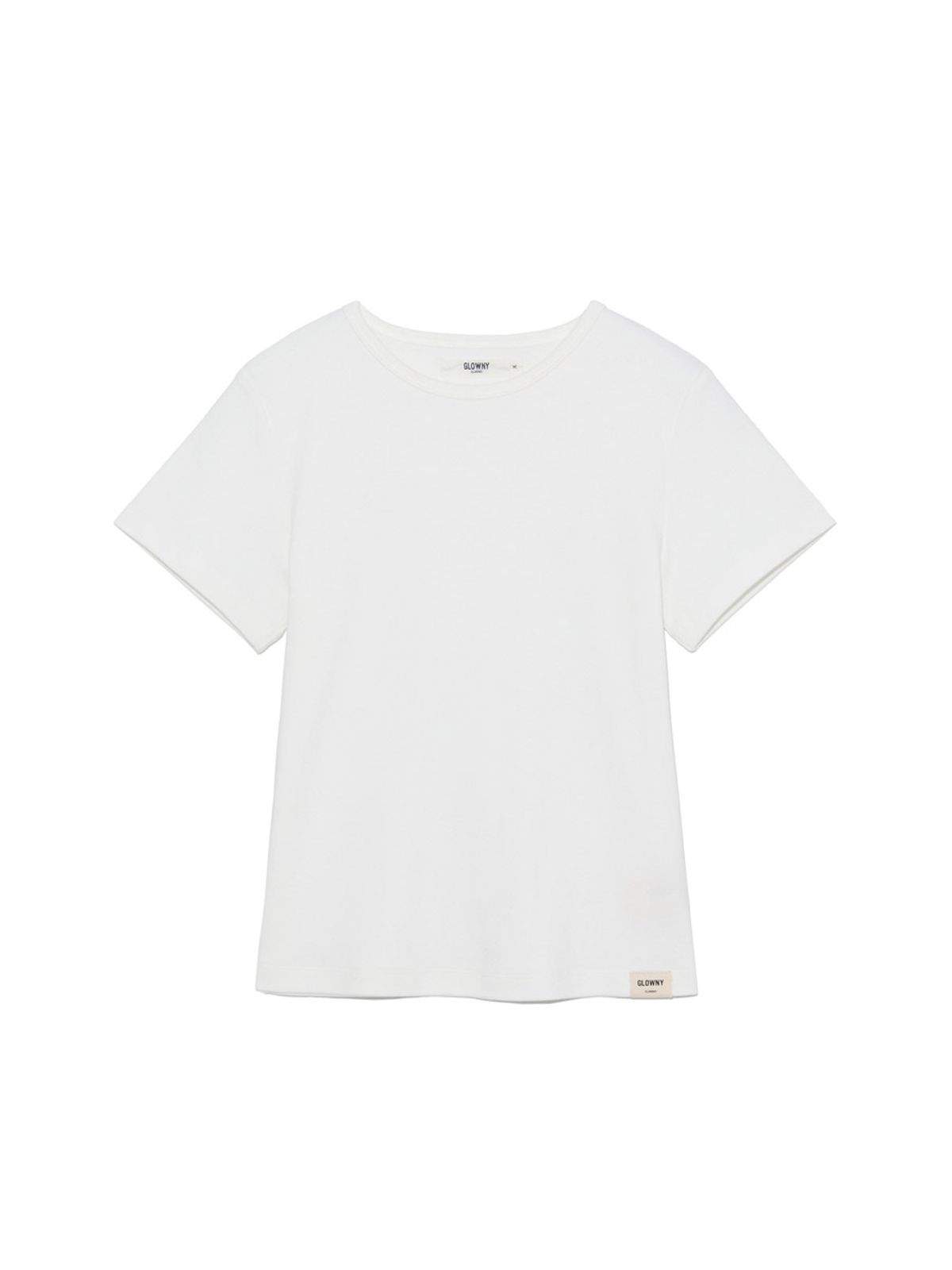 글로니(GLOWNY) G BABY TEE (LONG VERSION) (WHITE)