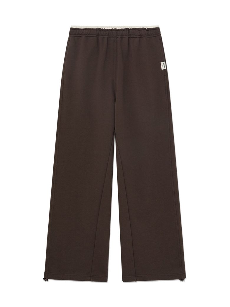 G CONTRAST SWEATPANTS 2.0 (BROWN)