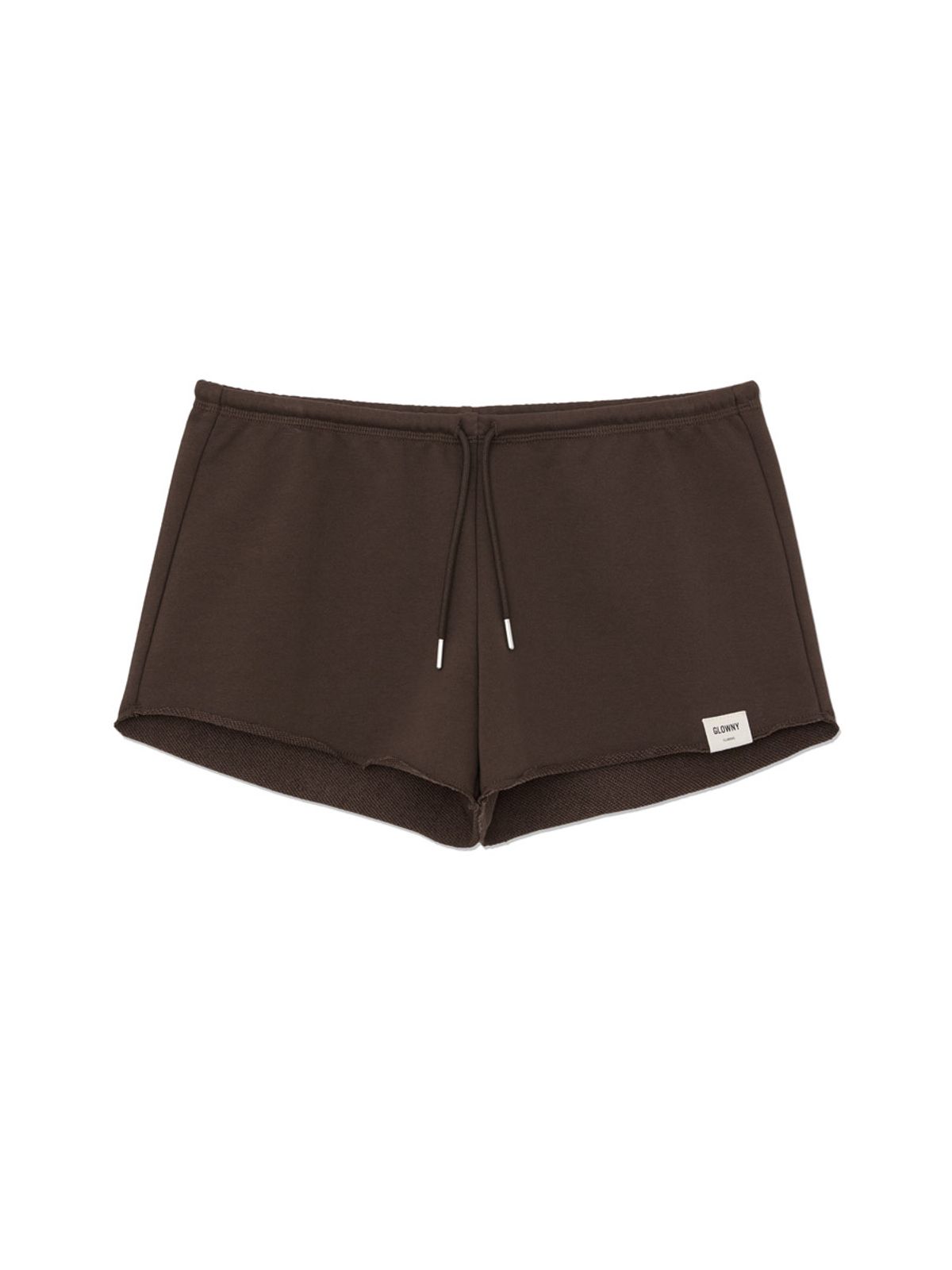 글로니(GLOWNY) G LOW RISE SHORTS (BROWN)