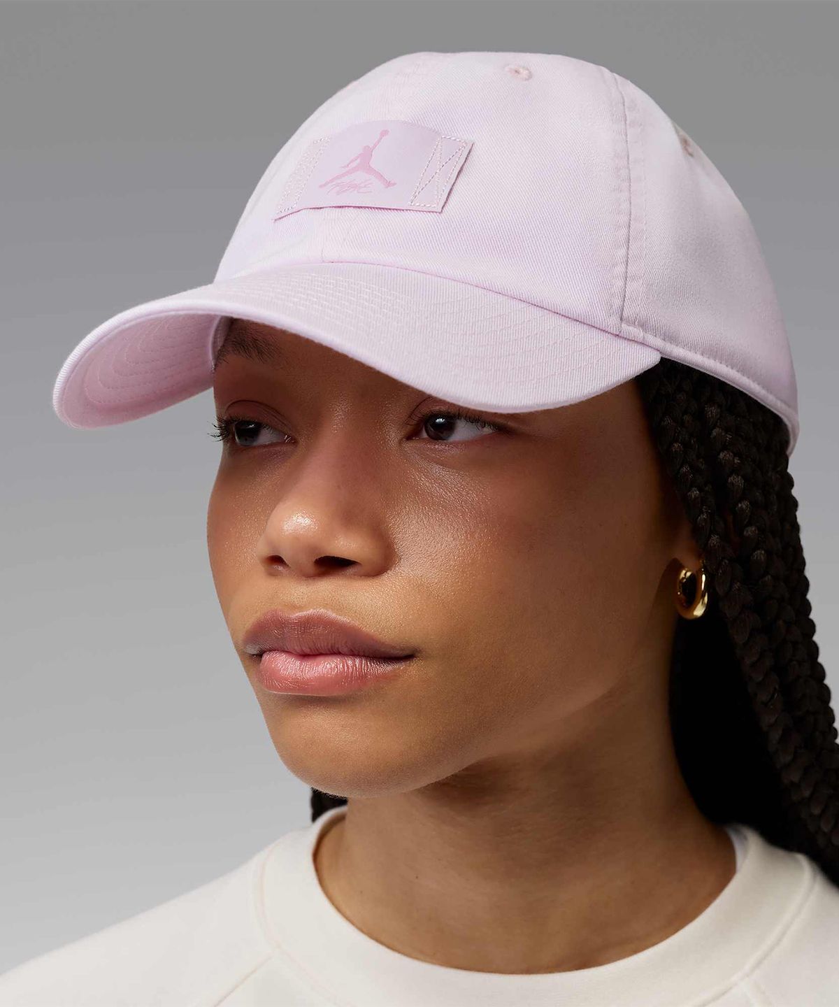 나이키(NIKE) 조던 클럽 캡 어저스터블 모자 - 펄 핑크:아이스트 카민 / FD5181-664