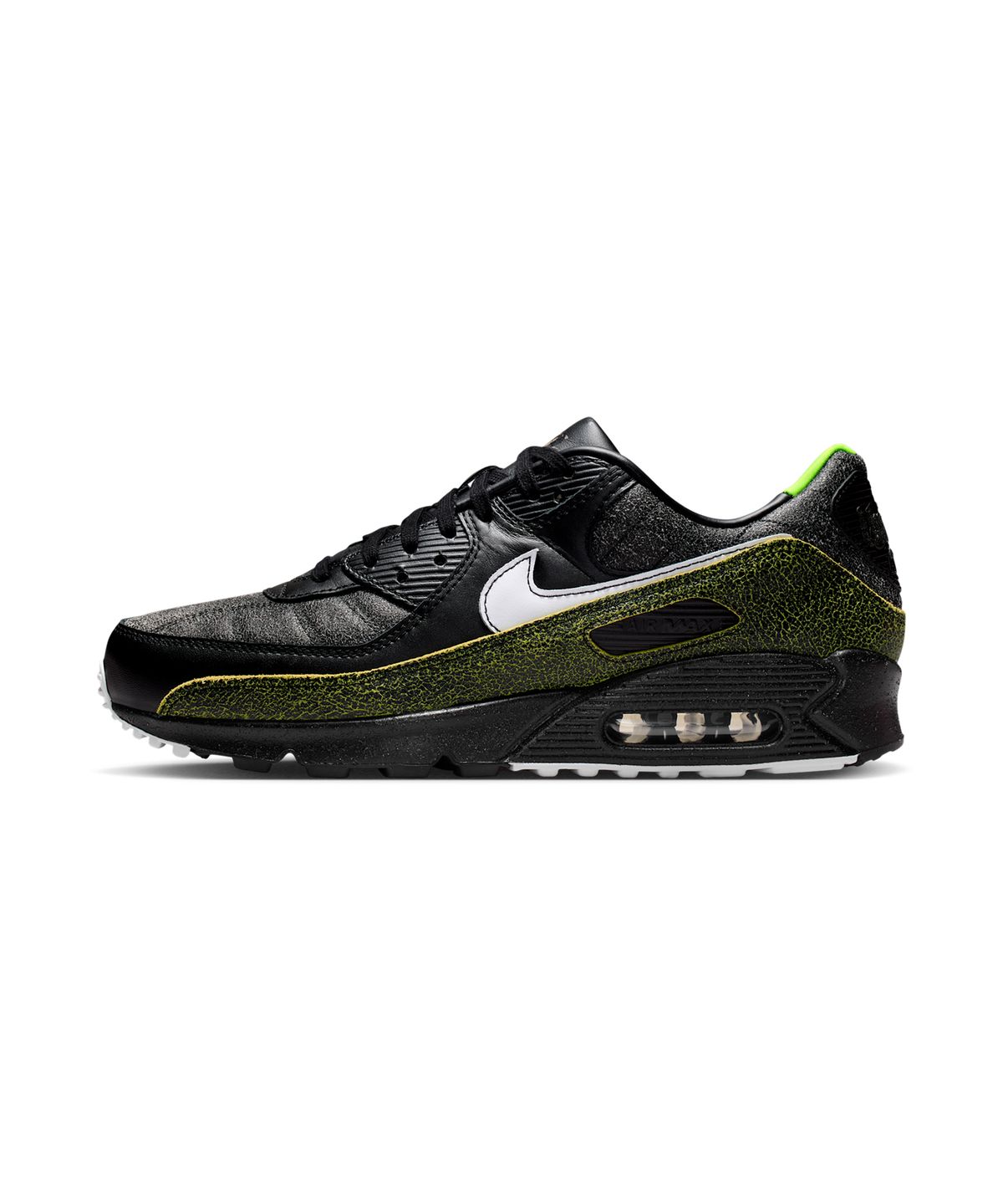 나이키(NIKE) 에어 맥스 90 티엠포 M - 블랙:볼티지 그린:화이트 / IU0523-010