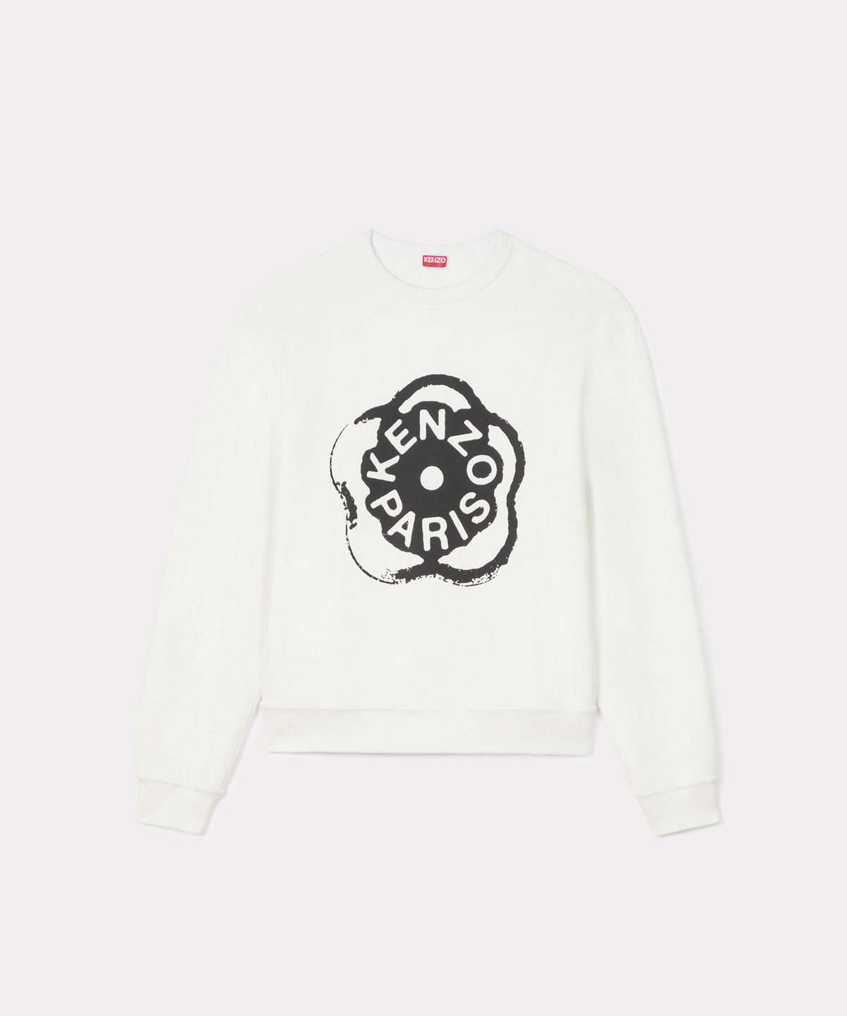 겐조(KENZO) 남성 보케 플라워 2.0 클래식 스웻셔츠_K265AMW501WHX