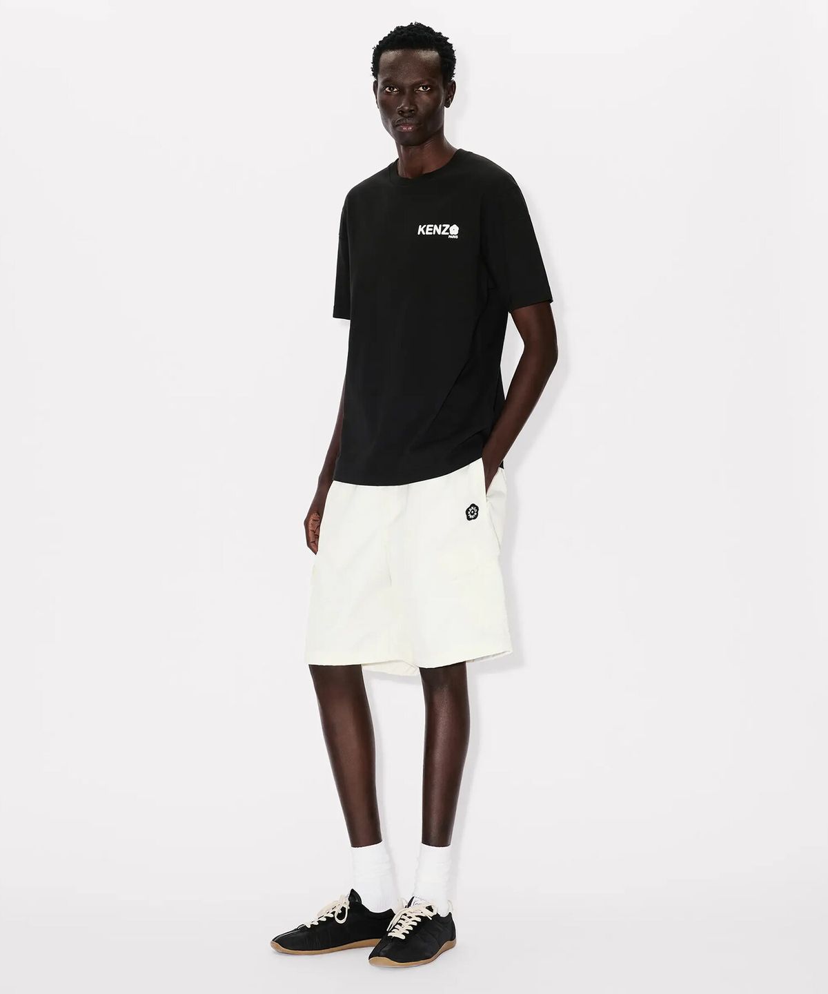 겐조(KENZO) 남성 보케 플라워 2.0 테크니컬 쇼츠_K265AMP506IVX