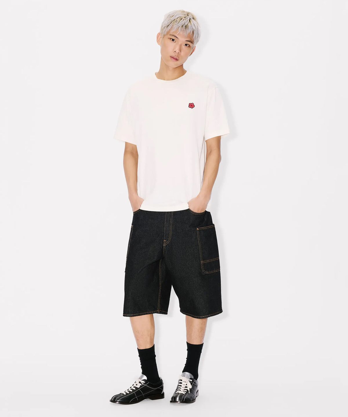 겐조(KENZO) 남성 26SS 카고 몽키 핏 쇼츠_K265AMP107BLB