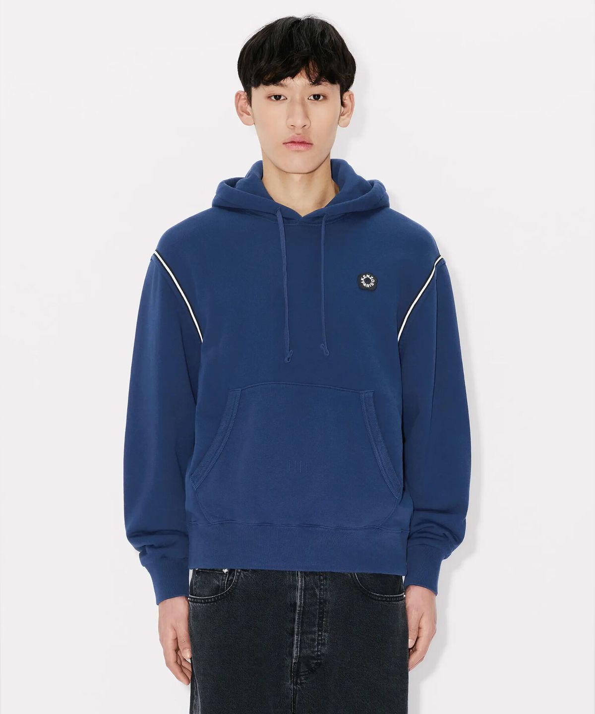 겐조(KENZO) 남성 보케 플라워 2.0 자수 클래식 후디_K265AMW503NYX