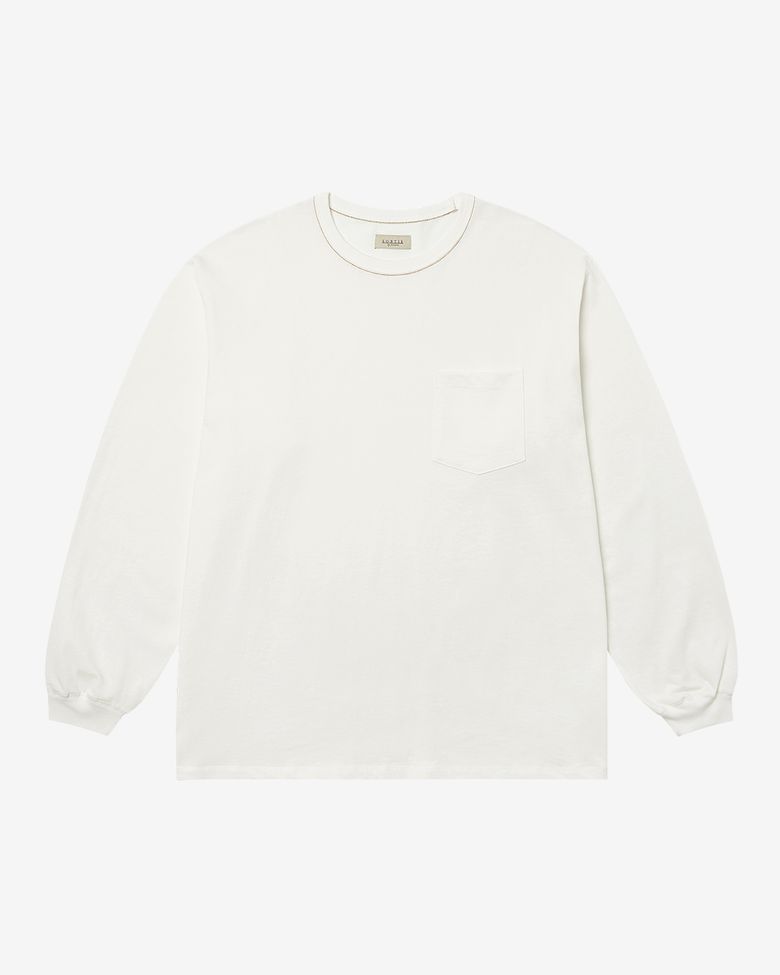3N605 Utility Poket Long Sleeve (White)