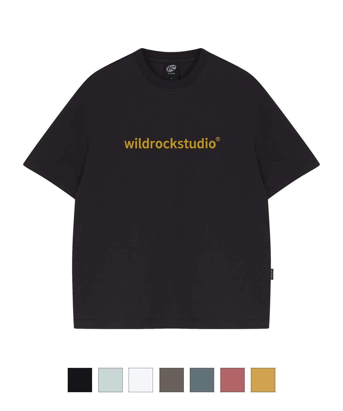 와일드락(WILDROCK) Standard Logo 쿨코튼 오버핏 반팔 티셔츠