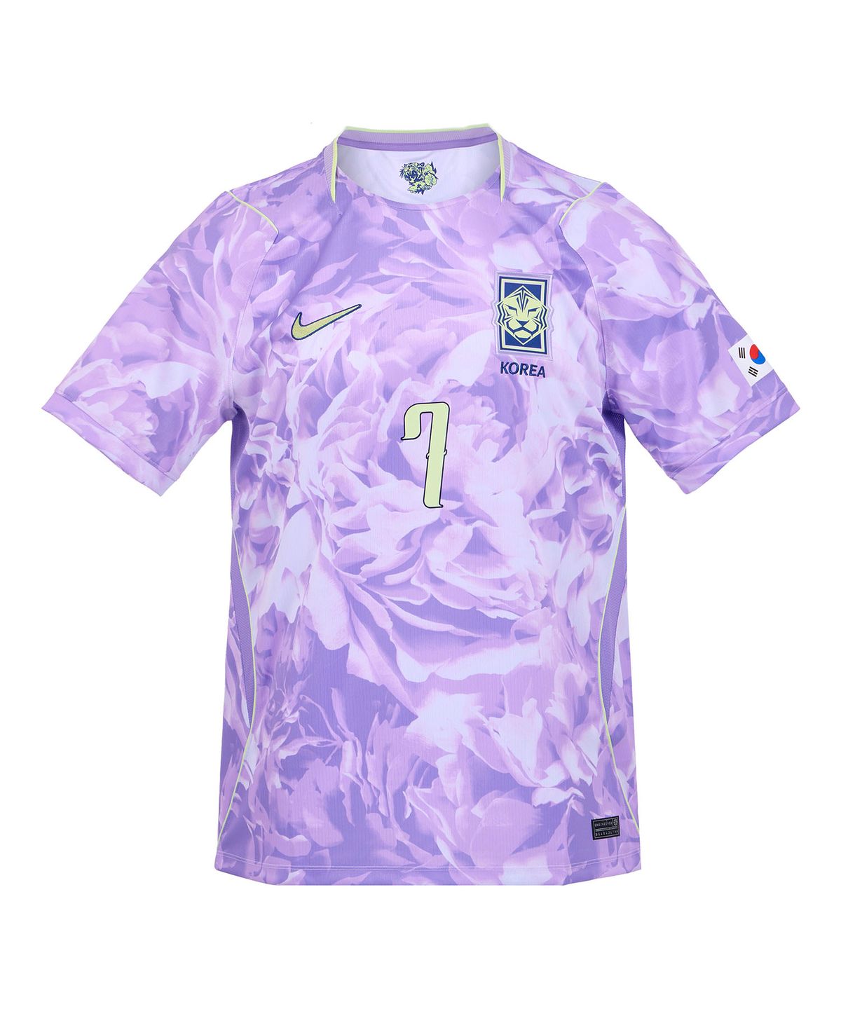 나이키(NIKE) [마킹] 대한민국 2026 스타디움 어웨이 드라이 핏 축구 레플리카 저지 M - 스페이스 퍼플:애미시스트 틴트:글로벌 블루:라이트 리퀴드 라임 / IB5386-567