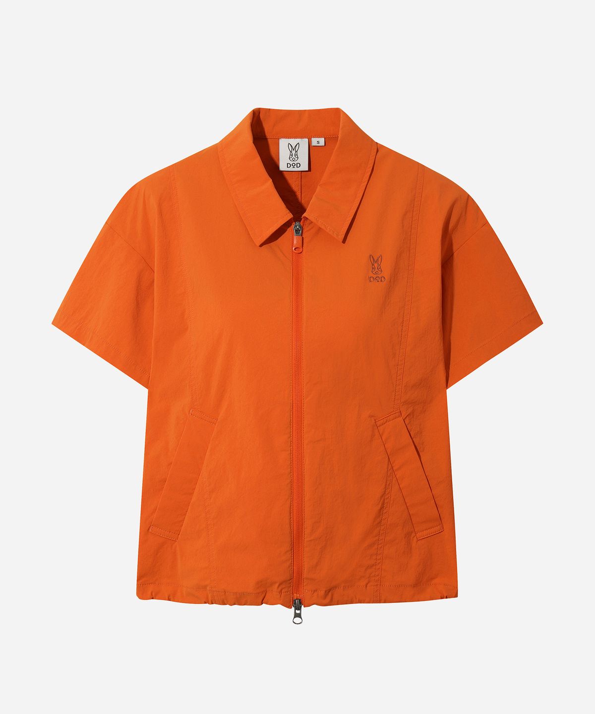 디오디(DOD) 여성) 스루스루 반팔 자켓(ORANGE)