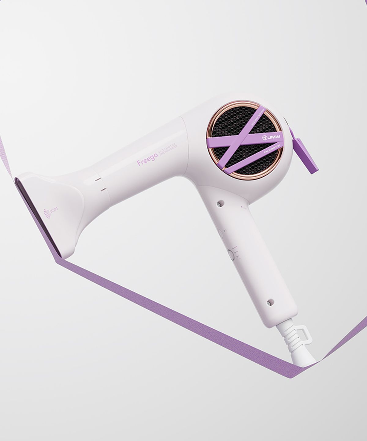 제이엠더블유(JMW) 프리볼티지1800W BLDC 항공모터 접이식 헤어 드라이기 프리고