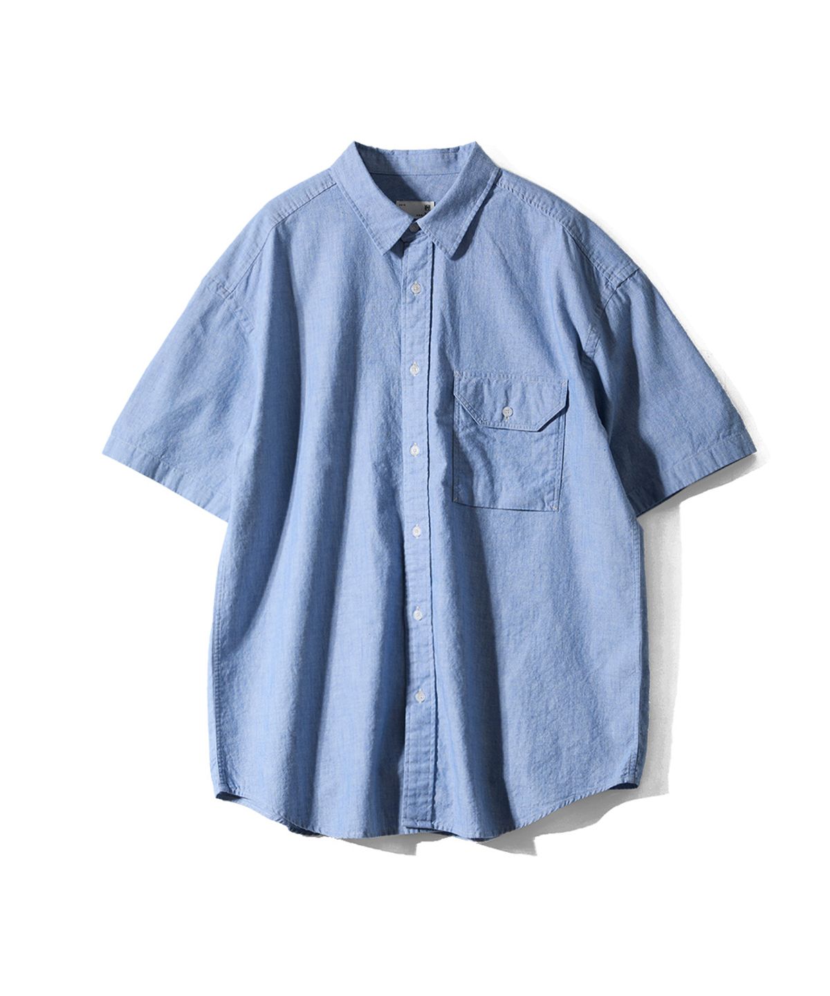 홀리선(HORLISUN) Poole Chambray Shirt Light Blue
